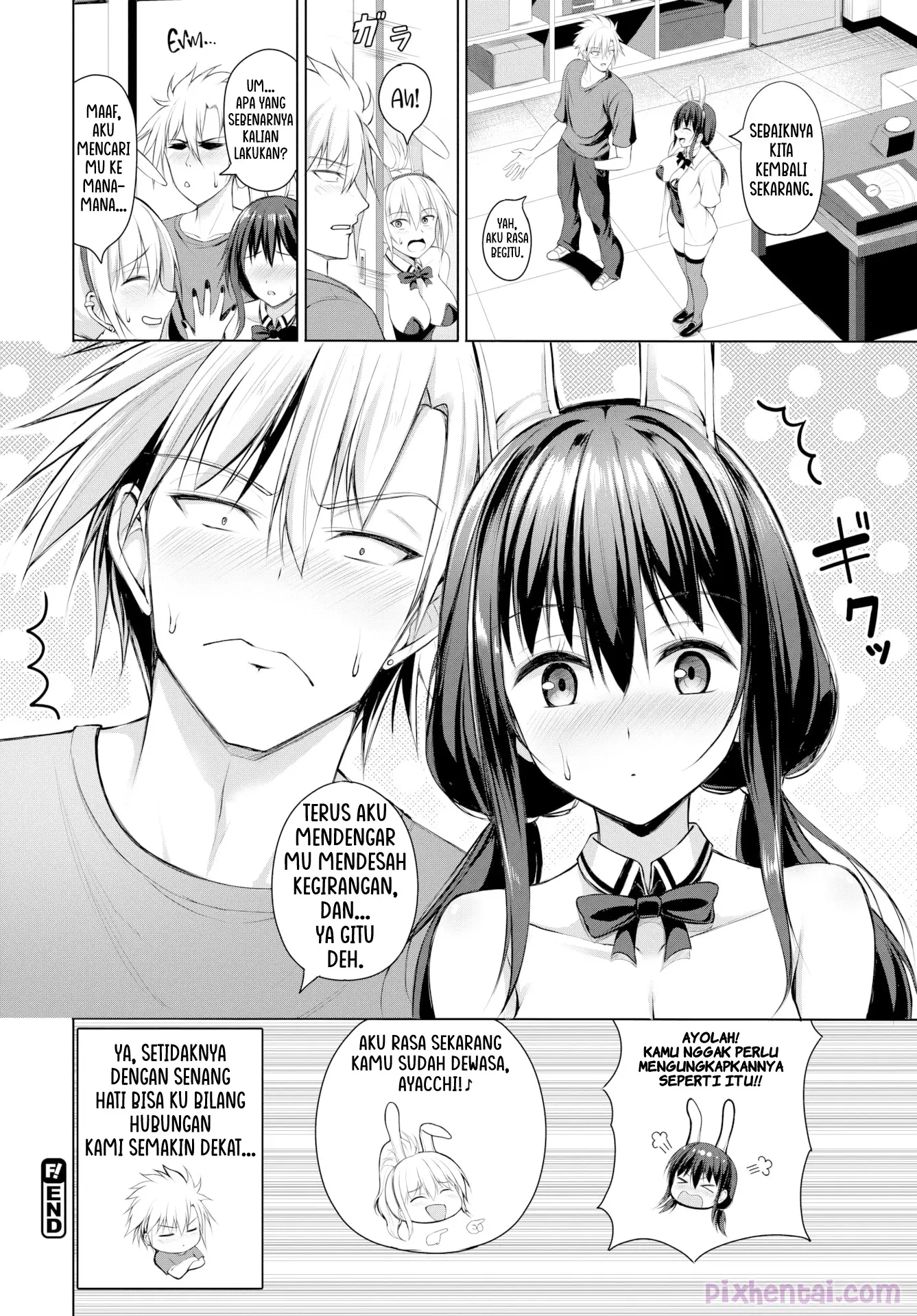 Komik hentai xxx manga sex bokep Pure x Bunny is Unfair 24